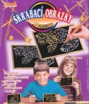 ARTLOVER Škrabací obrázky zlaté