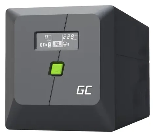 Green Cell UPS 750VA 480W / Záložní zdroj / Line-Interactive / Tower / 4x výstup / 2x 12V/7Ah / USB (UPSLP480)