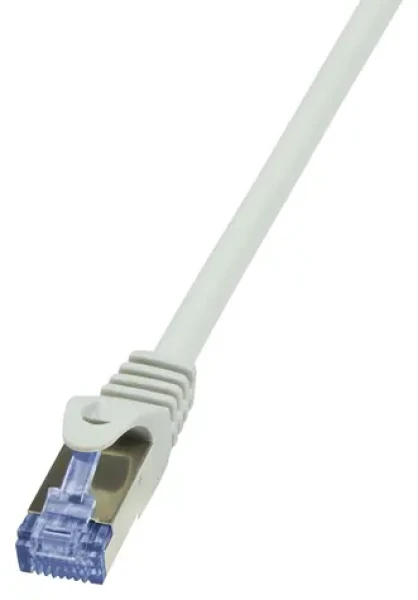 Logilink CAT6A šedá / Patch kabel / S/FTP / RJ-45 / 0,25 m (CQ3012S)