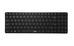 Rapoo E9100M Multi-mode černá / bezdrátová klávesnice / 2.4 GHz / BT 3.0 a 4.0 / ultra-tenká (6940056188847)