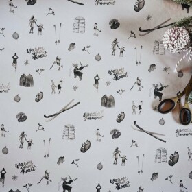 Be Nice EKO Balicí papír vánoční Přírodní světlý ks