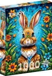ENJOY Puzzle Zahradní králíček
