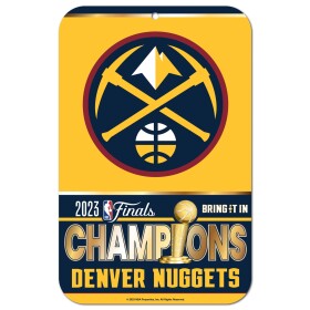 Cedule Denver Nuggets NBA 2023 Champions WinCraft