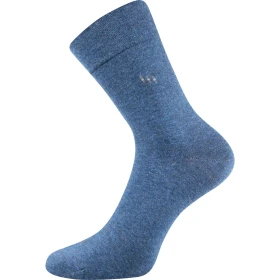 LONKA Ponožky pánské společenské DIPOOL jeans melé (3 páry) 43-46 115862
