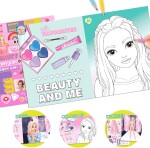 Top model Top model, 13137, Beauty Fun, kreativní kniha omalovánek se samolepkami