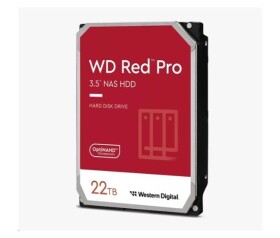 WD RED Pro NAS WD221KFGX 22TB, SATA III 3.5", 512MB 7200RPM, 265MB/s, CMR EDF_8100401