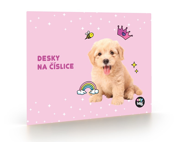 Desky na číslice - Mazlíčci