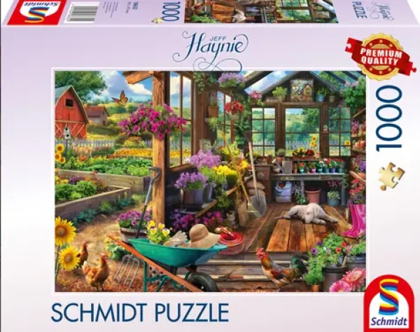 SCHMIDT Puzzle Jeff Haynie: Zahradní domek