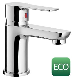 Bruckner - BARON ECO 3,8 l/min, stojánková umyvadlová baterie, chrom 612.002.11