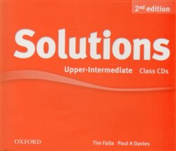 Maturita Solutions 2nd Upper Intermediate Class Audio CDs Tim Falla,