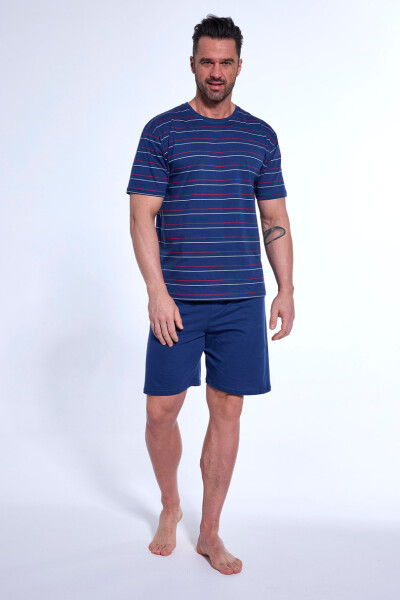 PÁNSKÉ PYŽAMO KR 338 W/25 džínovina XXL