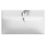 Nábytkové umyvadlo Cersanit Larga 81x46 cm otvor pro baterii uprostřed K120-010 K120-010