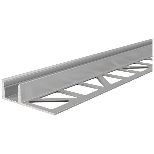 Deko Light 975331 EL-01-08 Dlaždicový profil, hliník, (š x v x h) 36 x 11 x 2500 mm, 2.50 m