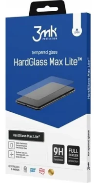 3mk HardGlass Max Lite ochranné sklo pro Xiaomi Redmi Note 14 PRO/14 PRO+ 5G Black (5903108637091)