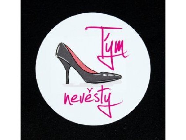 Jirka Tým nevěsty – samolepka na rozlučku se svobodou