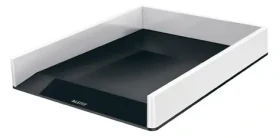 Leitz Odkladač dvoubarevný WOW, bílá/černá 53611095