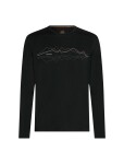 ICEBREAKER Mens Mer 200 Oasis LS Crewe ICEBREAKER, Black velikost: L
