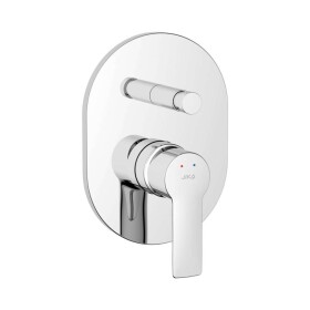 JIKA - Ponta Style Baterie pod omítku, s tělesem, chrom H3212H60040001