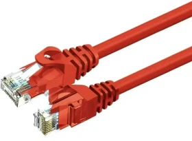 ZOY Patch kabel UTP Cat.6 2m červená / Síťový kabel / CCA vodič / RJ45 (ZCR2R)