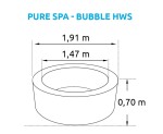 Marimex PureSpa Bubble HWS 11400217