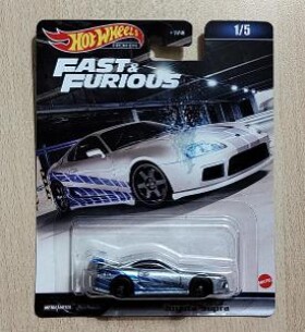 Hot Wheels Premium Fast&Furious Toyota Supra, HKD25