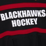 Mitchell Ness Pánská Mikina Chicago Blackhawks Head Coach Hoodie Current Logo Velikost: