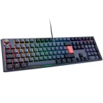 Ducky One 3 Cherry MX-Red modrá / herní klávesnice / podsvícená / mechanická / drátová USB-C / DE (DKON2108ST-RDEPDCOVVVC2)