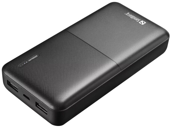 Sandberg PowerBank Saver 20000 mAh černá / 5V 2.4A / 2x USB A (320-42)