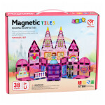 Mamido Magnetická stavebnice Zámek pro princeznu 38 dílků