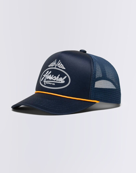 Herschel Supply Marina Mesh Yachting Cap Darkest Navy