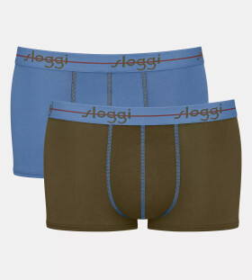 Pánské boxerky Start Hipster C2P box - GREEN - zelené 0031 - SLOGGI GREEN 7