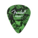 Fender 351 Dotted Celluloid Picks 12-Pack Heavy