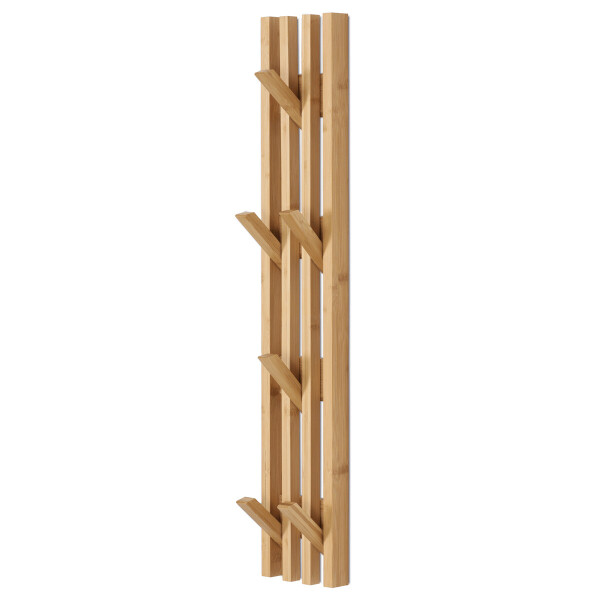 Věšák, bambus, přírodní, DR-B025 NAT