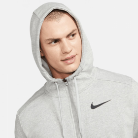 Mikina kapucí Nike Dri-FIT CZ6376-063 Grey