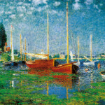 Nástěnný poznámkový kalendář 2026 NOTIQUE - Claude Monet, 30 x 30 cm