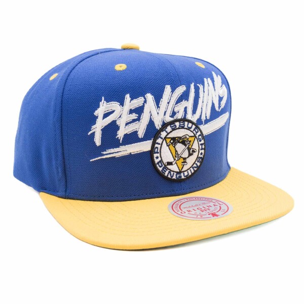 Mitchell & Ness Pánská kšiltovka Pittsburgh Penguins NHL Transcript Snapback