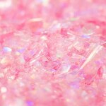 PME Jedlé třpytky Pink Topaz Růžové 3g