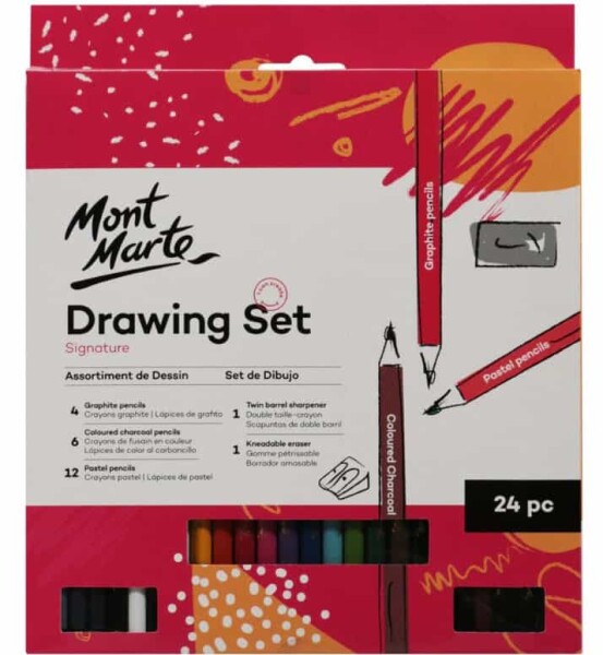 Mont Marte Drawing Set Signature sada 24 ks