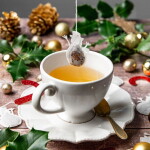 TEA HERITAGE Čaj maté Snowman – 5 ks, červená barva