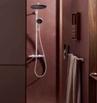 HANSGROHE - Raindance Alive S Puro Sprchový set s termostatem, 21x34 cm, 3 proudy, EcoSmart, matná bílá 24593700
