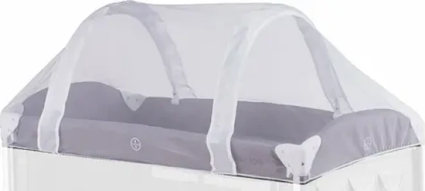 CHIPOLINO Moskytiéra na skládací cestovní postýlku 120x60 cm bílá (147406)