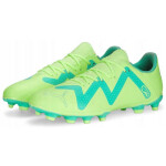 Pánské fotbalové kopačky FG/AG 107187 03 Neon zelená s modrou - Puma neonová zelená 42,5
