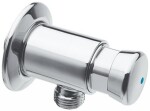 SILFRA - QUIK samouzavírací nástěnný ventil pro urinál, chrom QK10051
