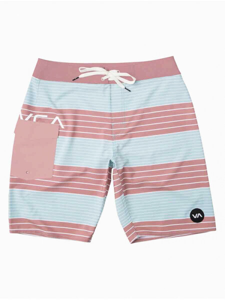 RVCA UNCIVIL STRIPE TRUNK CHAI pánské kraťasové plavky - 31