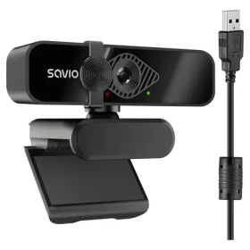 Webkamera CAK-06 černá / Webkamera / 4K Ultra HD / USB / Mikrofon / Plug and Play (SAVCAK-06)