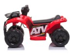 Mamido Dětská elektrická čtyřkolka ATV červená