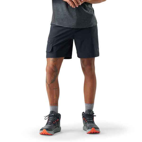 Pánské merino kraťasy SMARTWOOL Men's Merino 7" Cargo Hike Short, Black velikost: M