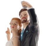 Dortisimo Dekora figurka Novomanželé fotící selfie 20 cm
