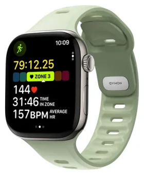 Nomad Tempo Band seagrass / Řemínek / Pro Apple Watch 45mm/46mm / FKM guma (NM009797858)