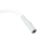 Dřezová baterie SAT se silikonovým ramínkem bílá/chrom SATBSD290B2F SATBSD290B2F